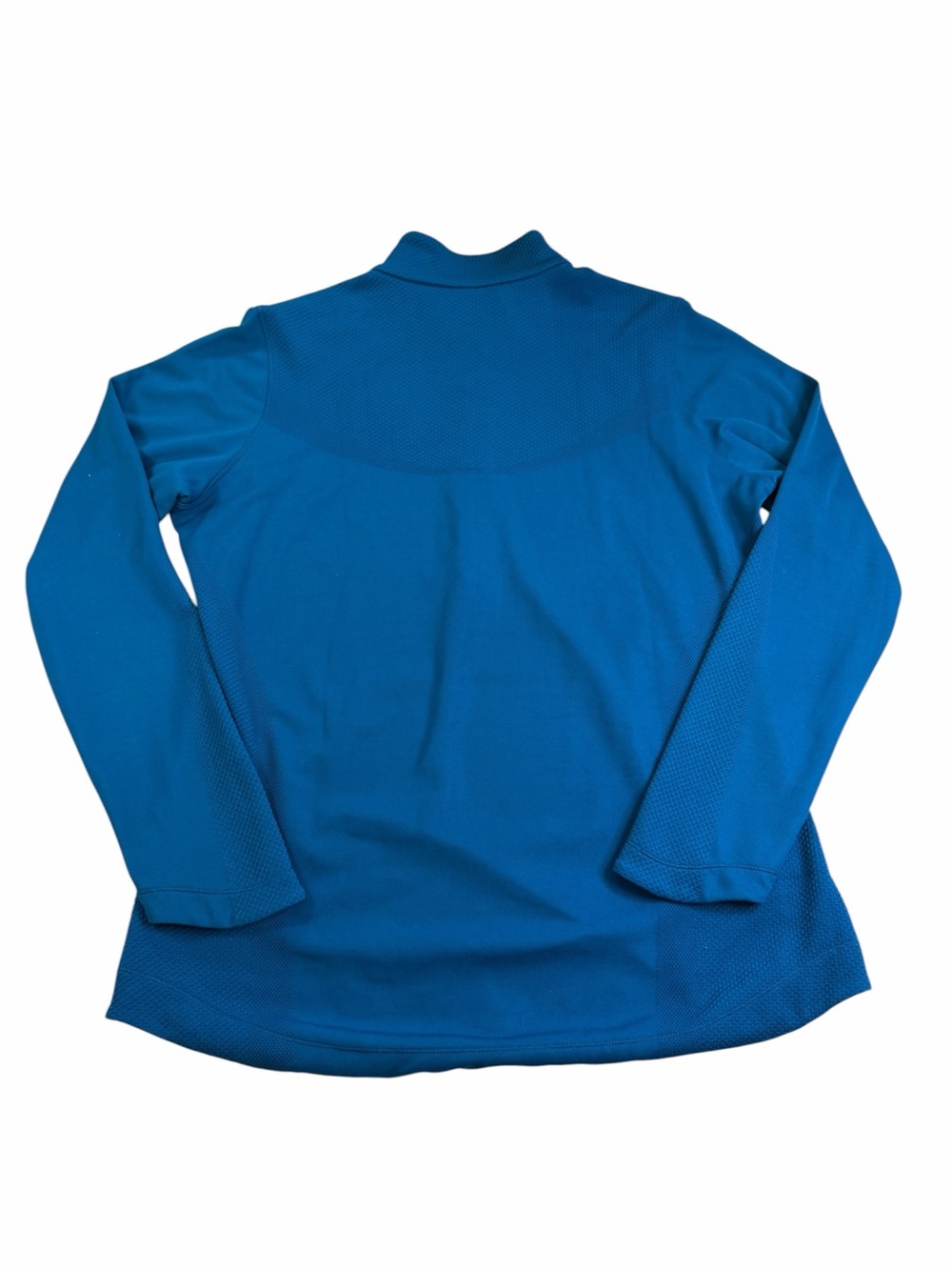 Nike Blue Dri-FIT Golf Quarter-Zip Pullover - Picture 4 of 6